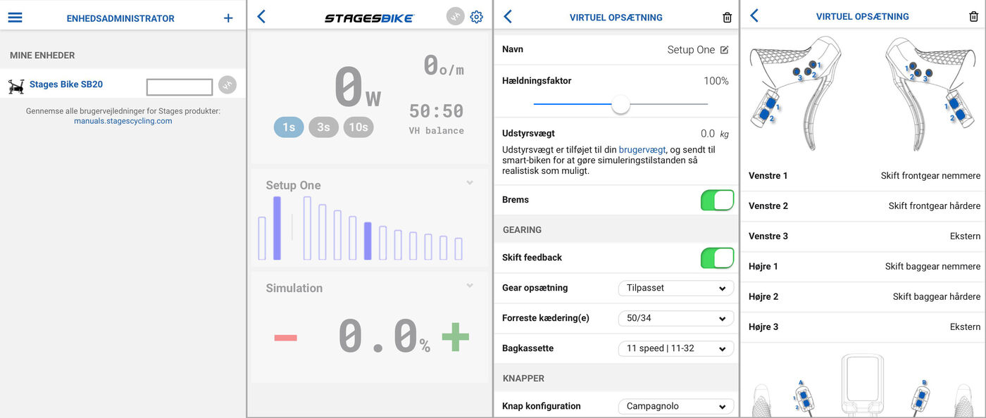 Stages-Link App screenshot.
